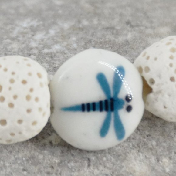 Dragonfly Essential Oil Diffuser Bracelet - Picture 2 of 3